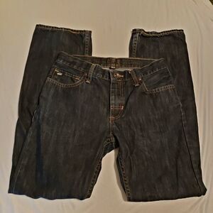 Van's 18 boys dark blue jeans